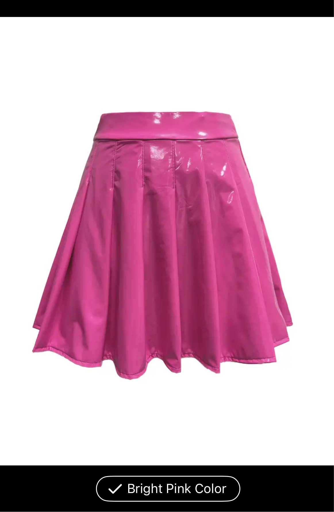 Hot girl leather skirt