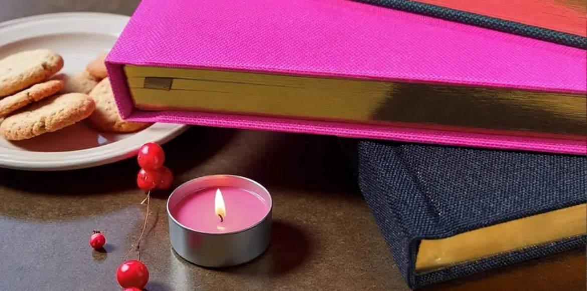 Hot pink journal