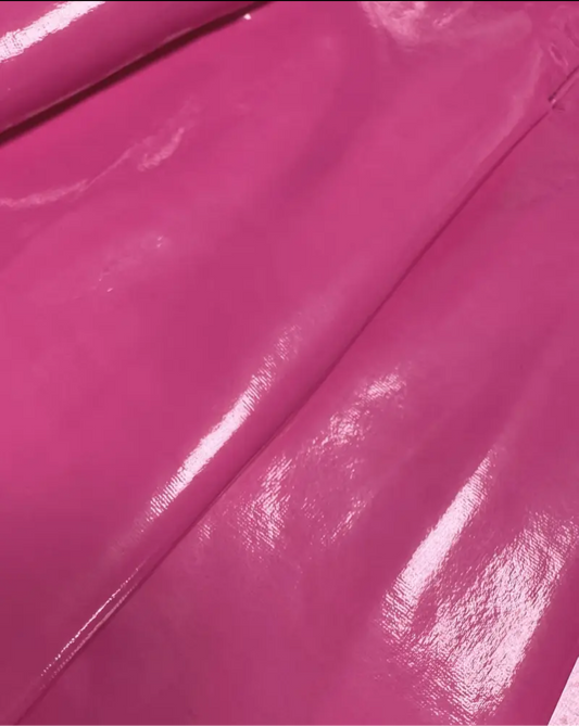 Hot girl leather skirt