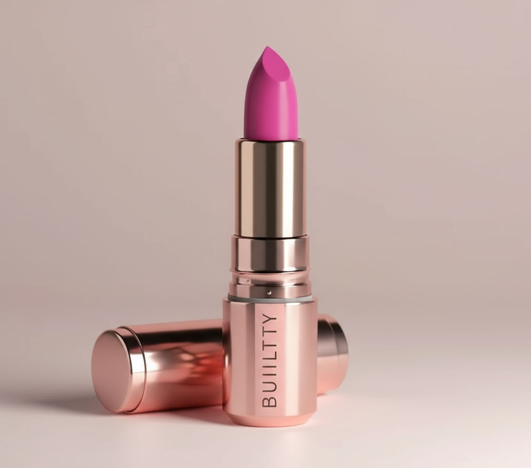 Pink lipstick